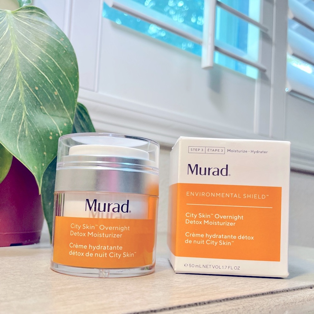 NIB ✨ MURAD City Skin Overnight Detox Moisturizer ✨ 1.7 fl oz
